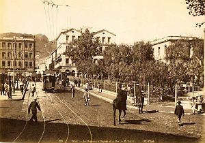 PA c- 056- Place d'Armes- trams et autobus